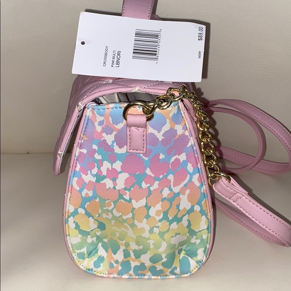 Luv Bestest Cute Pink and Rainbow Purse - Picture 2 of 3